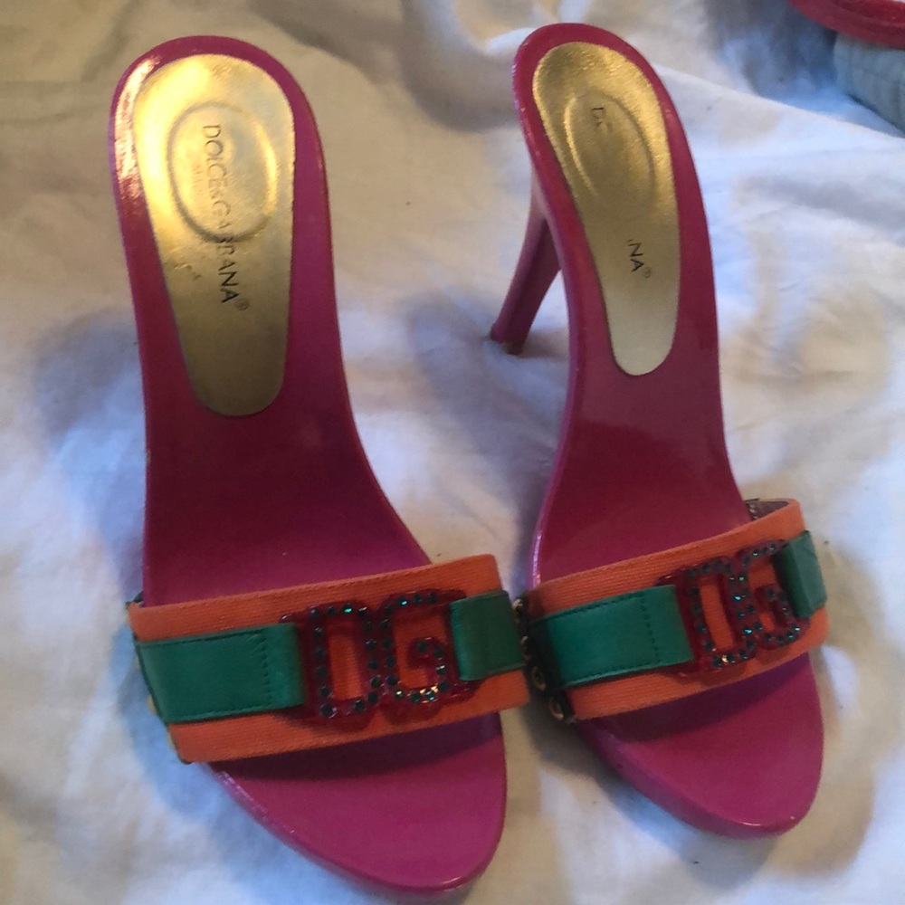 Dolce & Gabbana Heel Slides